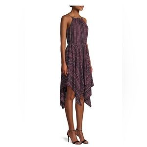 Geometric Halter Dress